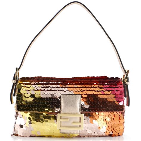 fendi sequin baguette rebag|fendi korea baguette bag.